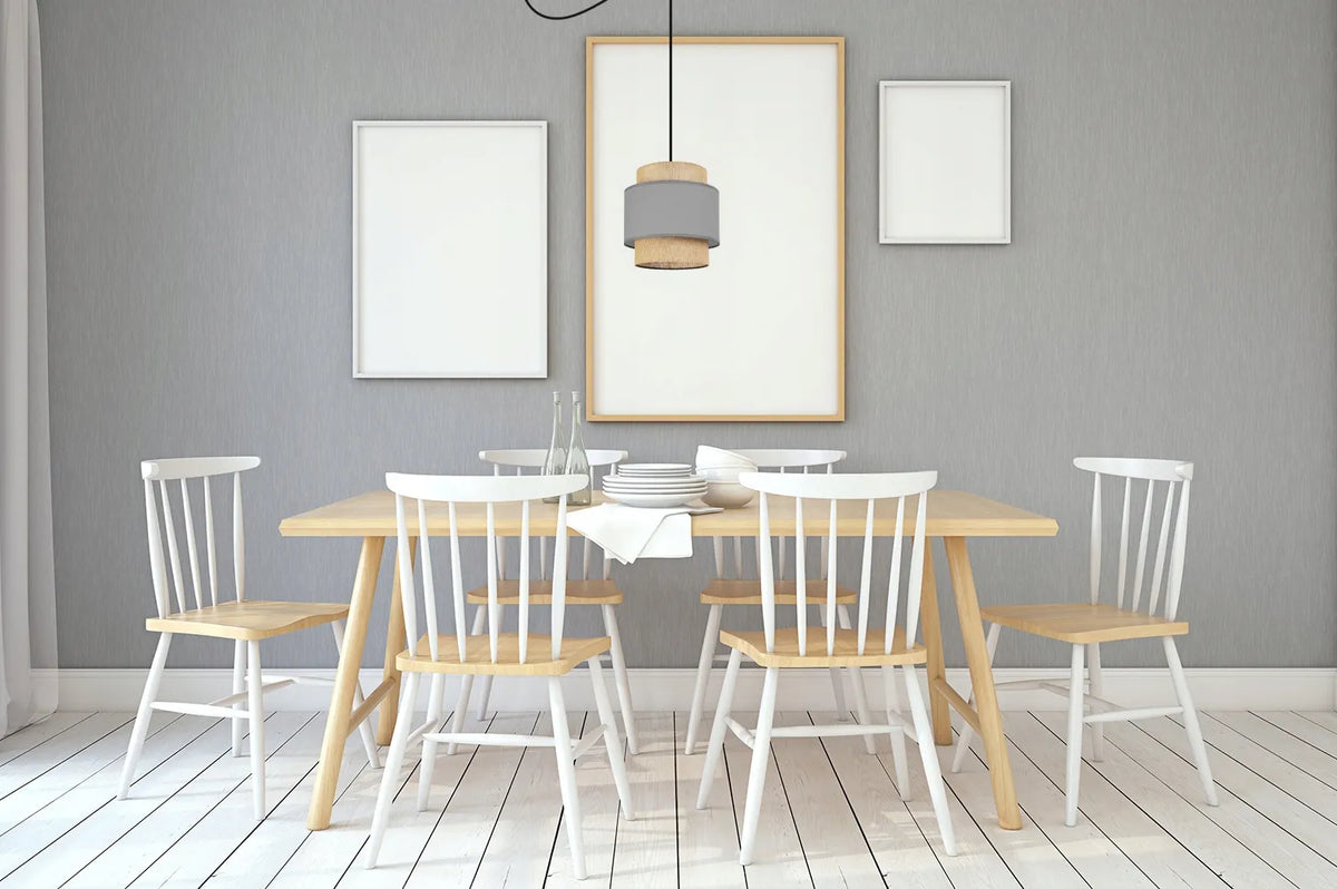 Pakabinamas lubinis šviestuvas „SPIDER BOHO 2457/1“, viengubas, „Pajūklas“, gaubtas, loft, boho, džiutas