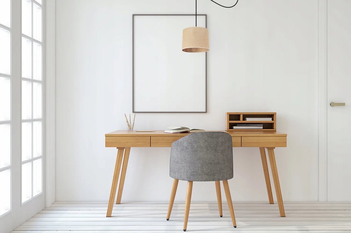 Pakabinamas lubinis šviestuvas „SPIDER JUTA 2450/20“ su vienu šviesos tašku, boho stiliaus medžiaginiu gaubtu, 20 cm, Light Home