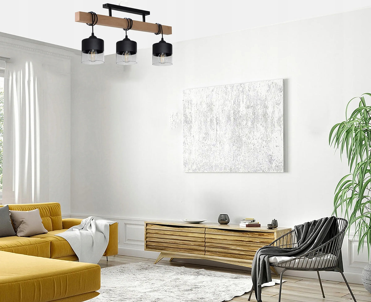 Pakabinamas lubinis šviestuvas virš stalo, virtuvės salos ar svetainės, LED, LOFT