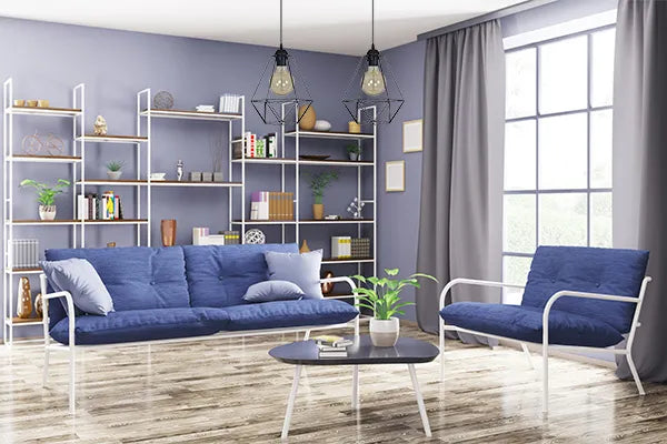 PAKABINAMAS LUBŲ ŠVIESTUVAS „LOFT RETRO EDISON“ DVIEM LEMPUTĖMS, MODERNUS