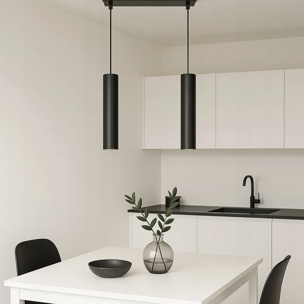 Pakabinamas šviestuvas „Luxolar“ 955-BZ2, metalinis, 2×GU10, juodas