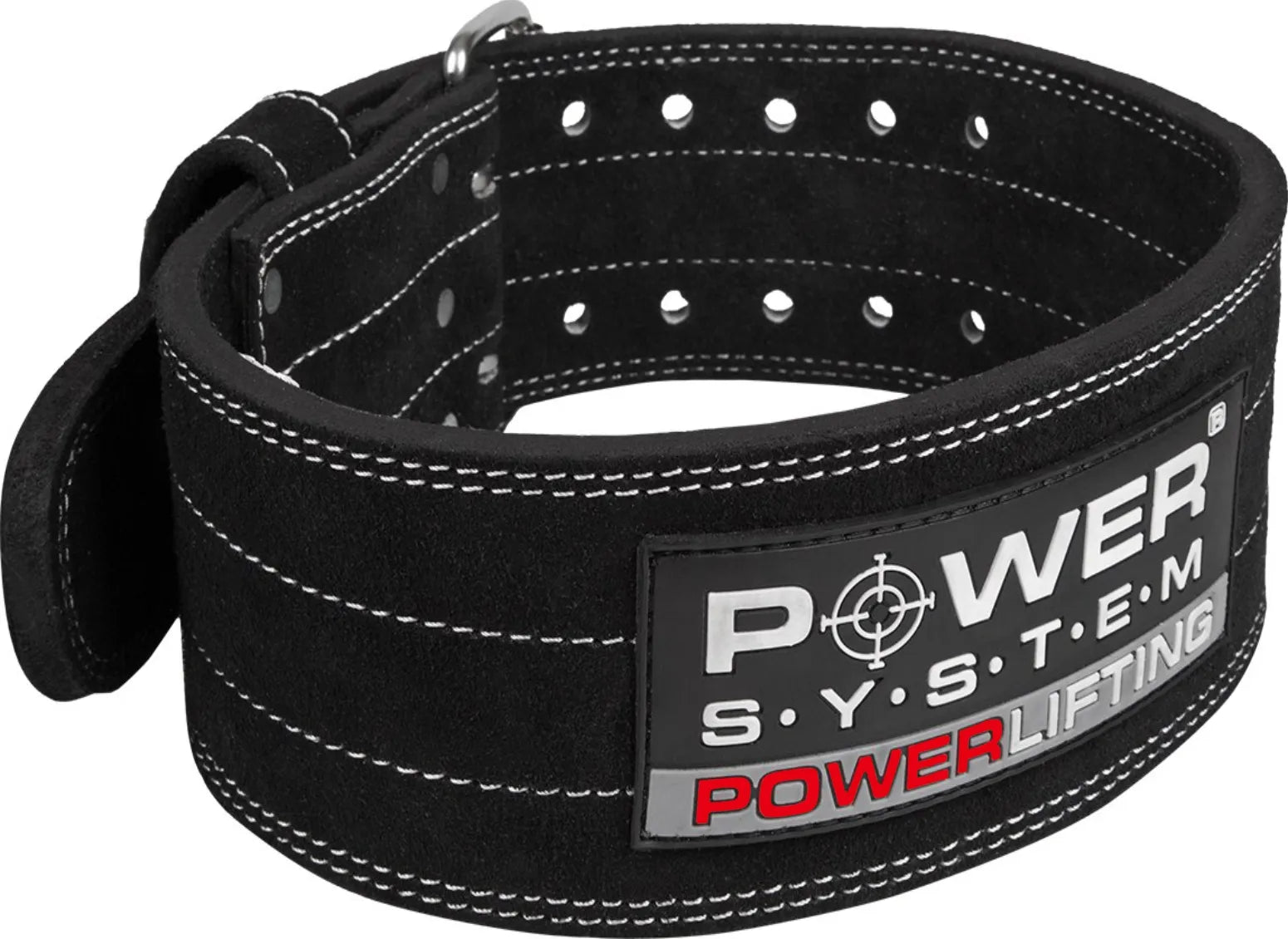 POWER-SYSTEM jėgos trikovės diržas, juodas, XL