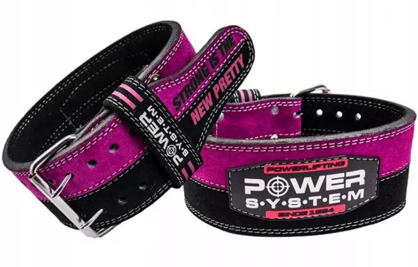 POWER-SYSTEM kultūrizmo diržas moterims Strong Femme XS