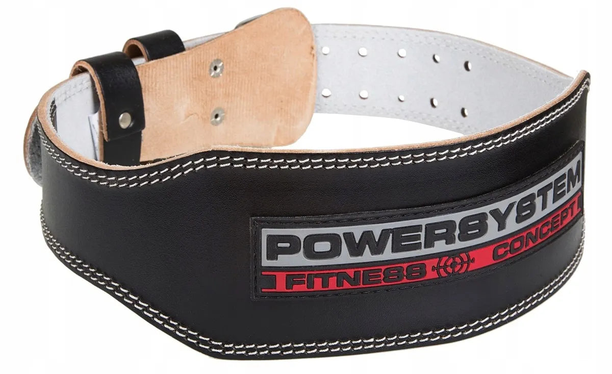 POWER-SYSTEM odinis treniruočių diržas Belt Natural juodas L