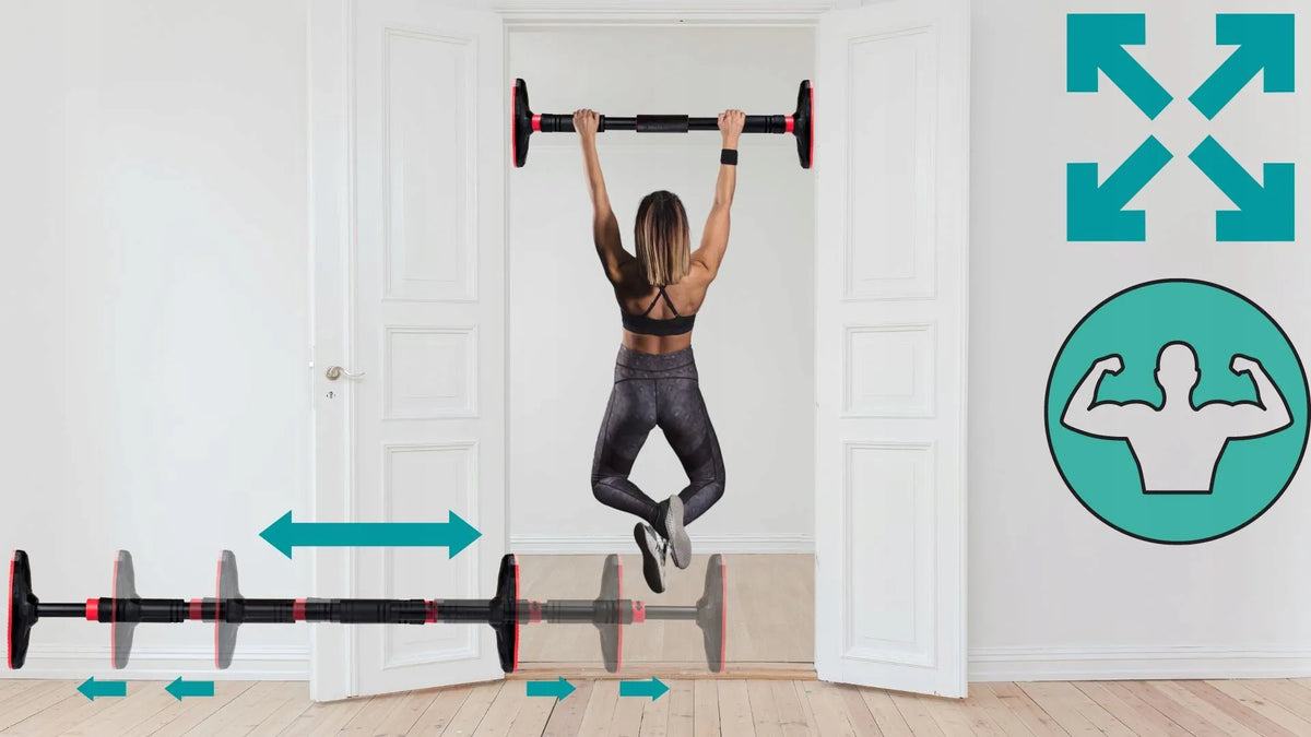 Reguliuojamas skersinis prisitraukimams Fit4Med 63-100 cm, iki 180 kg