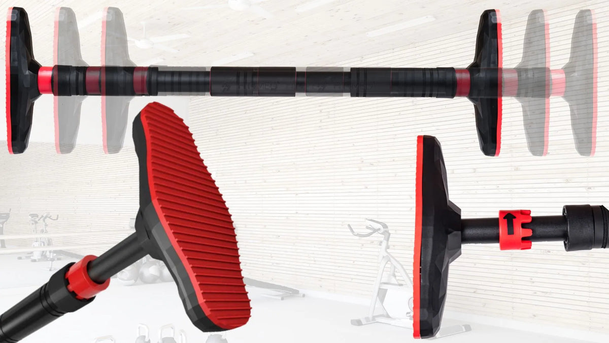Reguliuojamas skersinis prisitraukimams Fit4Med 63-100 cm, iki 180 kg