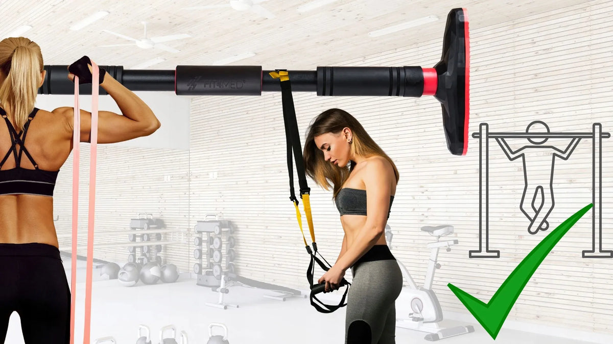 Reguliuojamas skersinis prisitraukimams Fit4Med 63-100 cm, iki 180 kg