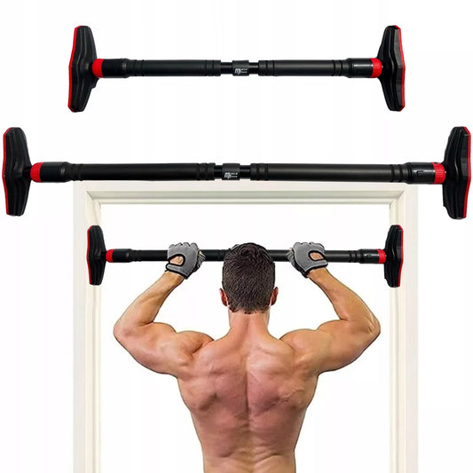 Reguliuojamas skersinis prisitraukimams MuscleForge, platus 96-135 cm