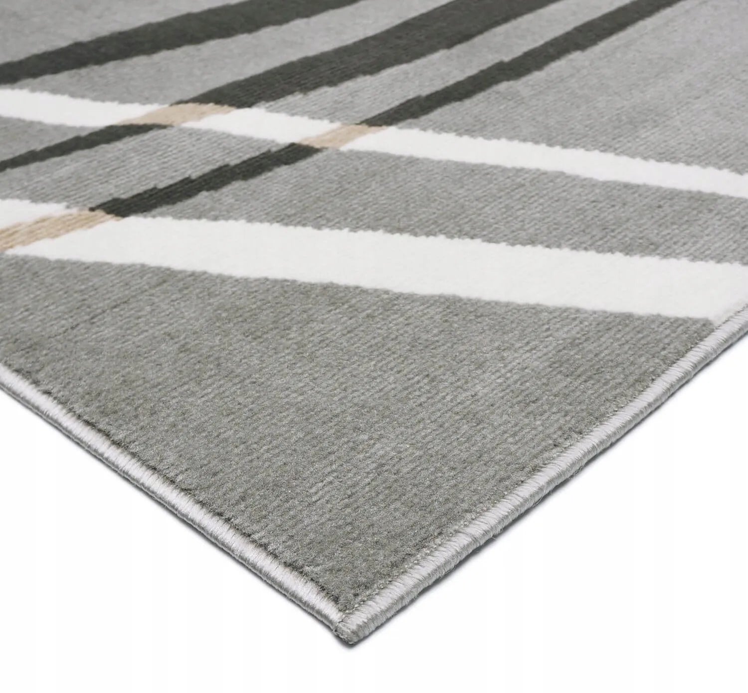 Šiuolaikinis pilkas kilimas Eureka Home 160x220 cm – idealus svetainei, miegamajam ar virtuvei