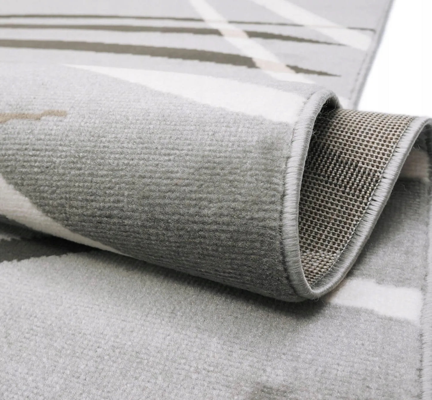 Šiuolaikinis pilkas kilimas Eureka Home 160x220 cm – idealus svetainei, miegamajam ar virtuvei