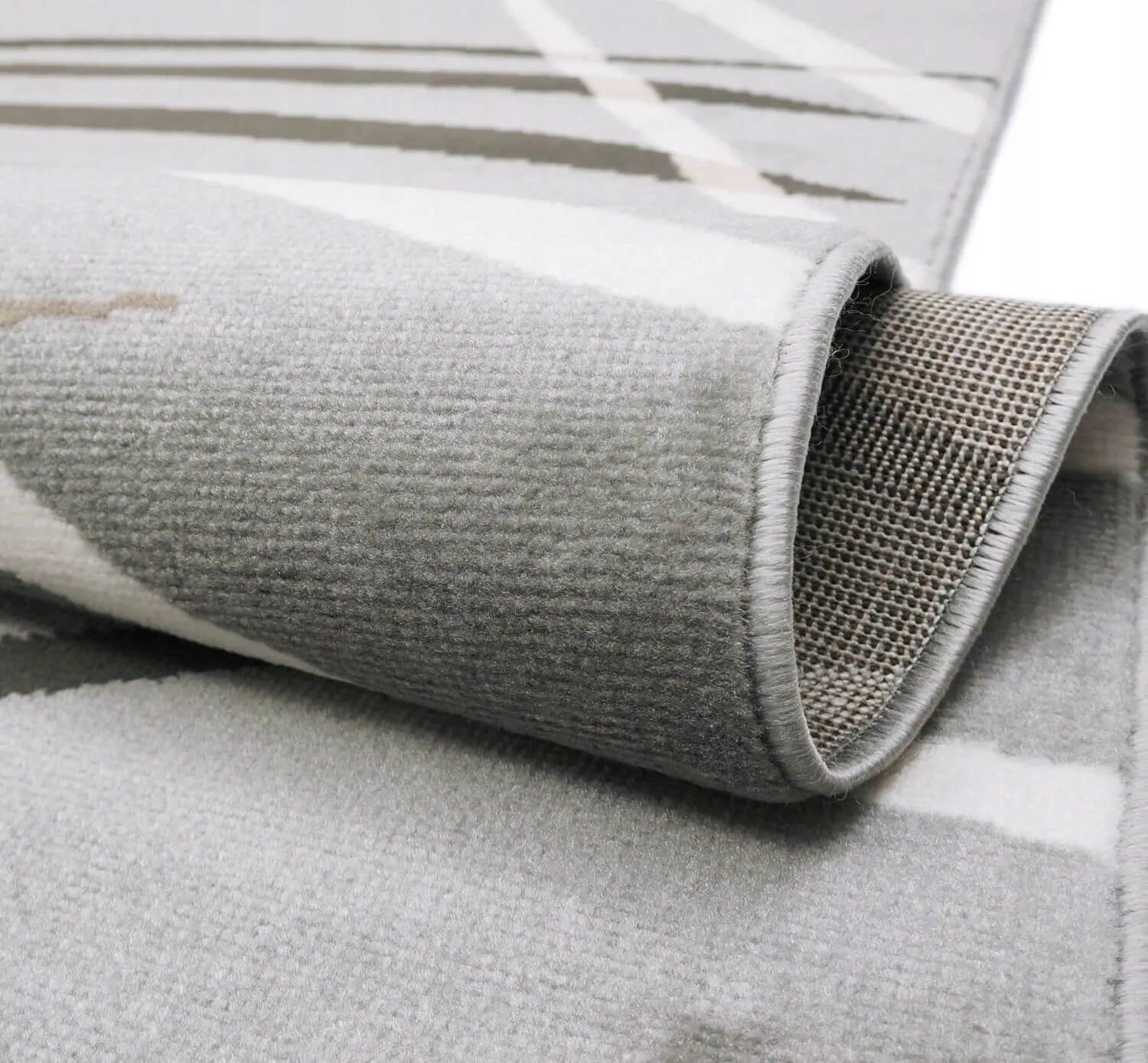 Šiuolaikinis pilkas kilimas Eureka Home 160x220 cm – idealus svetainei, miegamajam ar virtuvei
