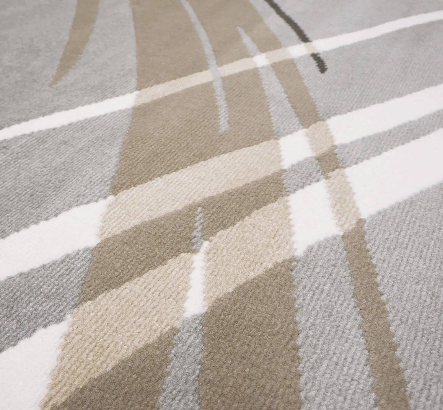 Šiuolaikinis pilkas kilimas Eureka Home 160x220 cm – idealus svetainei, miegamajam ar virtuvei