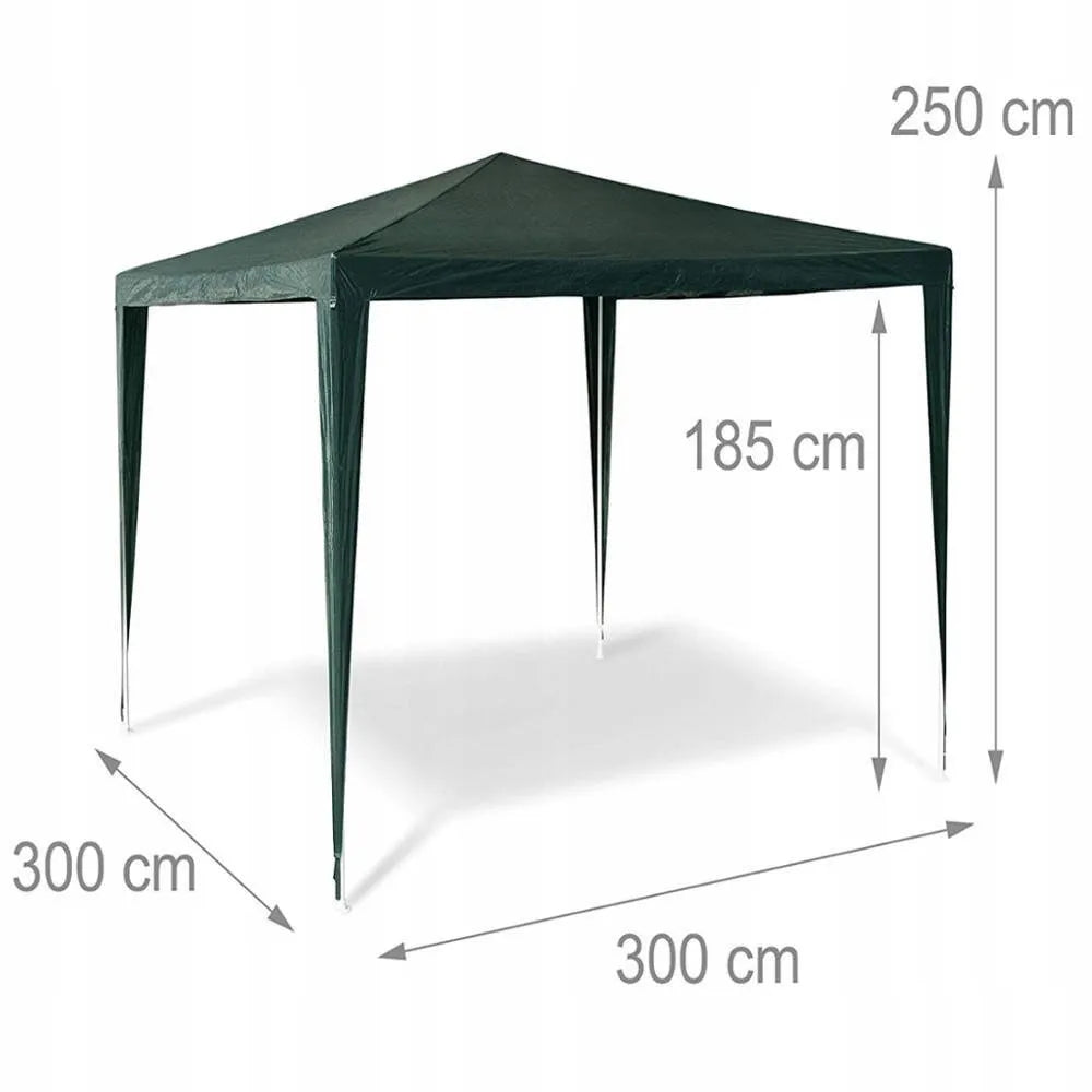 Sodo paviljono stogo danga, PE palapinės užvalkalas, pavėsinė 3x3 m