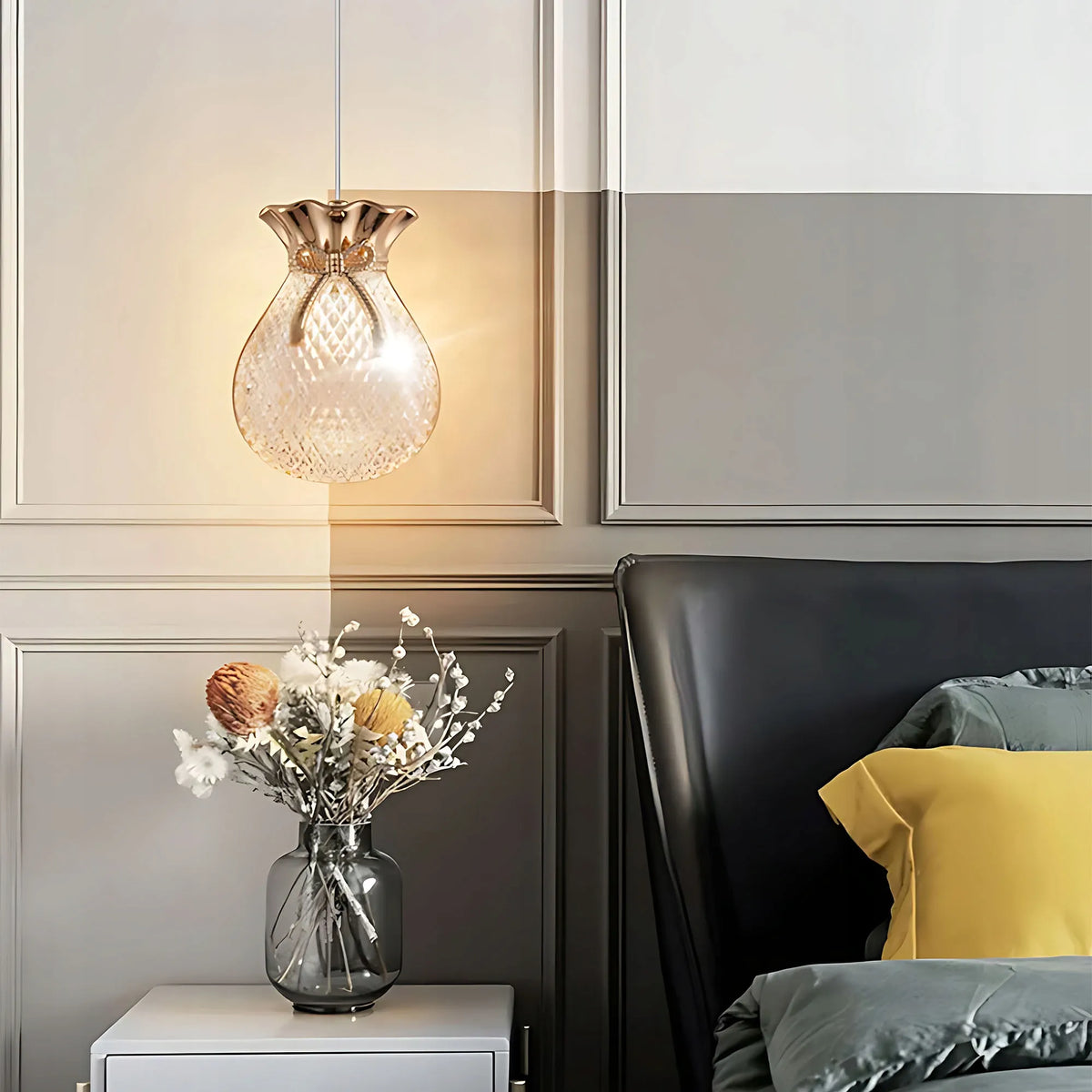 TOOLIGHT pakabinamas šviestuvas LHJ107-1CP GOLD