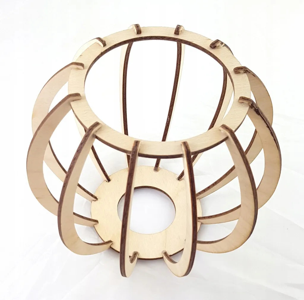Trijų šviesos šaltinių pakabinamas medinis lubinis šviestuvas Light Home TIMBER 2358/3, modernus boho stilius