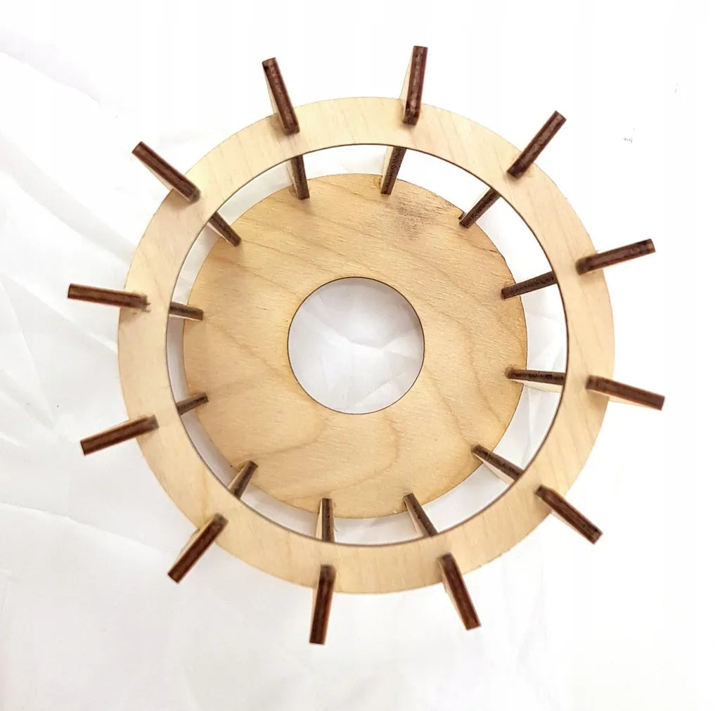 TRIJŲ ŠVIESOS ŠALTINIŲ PAKABINAMAS ŠVIESTUVAS „TIMBER“ 2357/3, MEDINIS, MODERNUS, BOHO