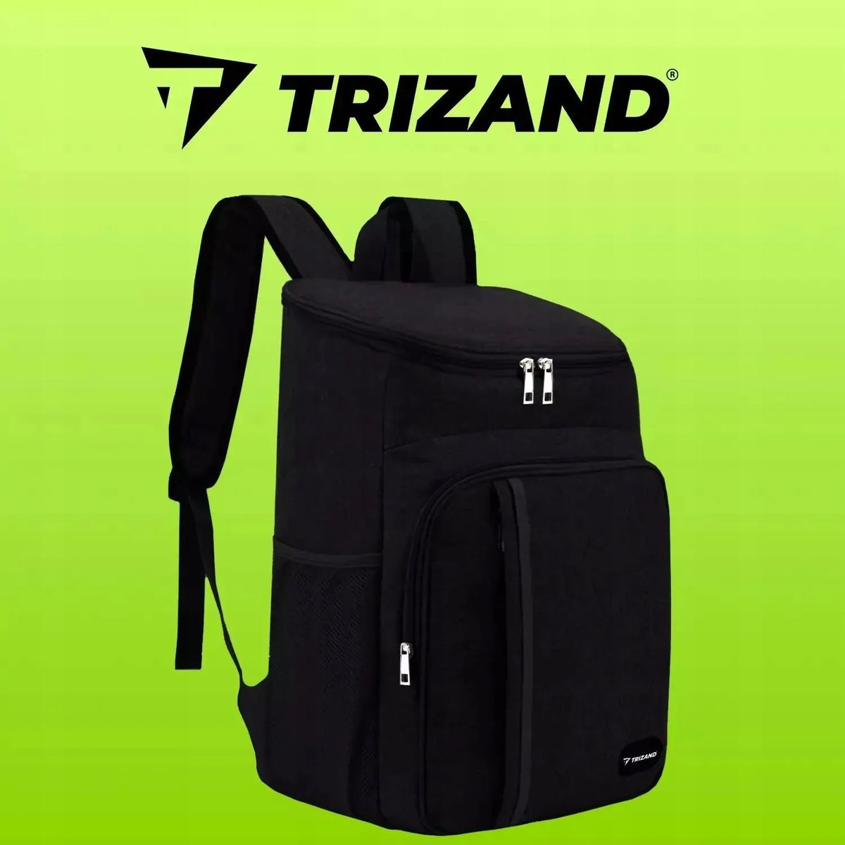 Trizand termoizoliacinė turistinė kuprinė, juoda, 26 l, vandeniui atspari