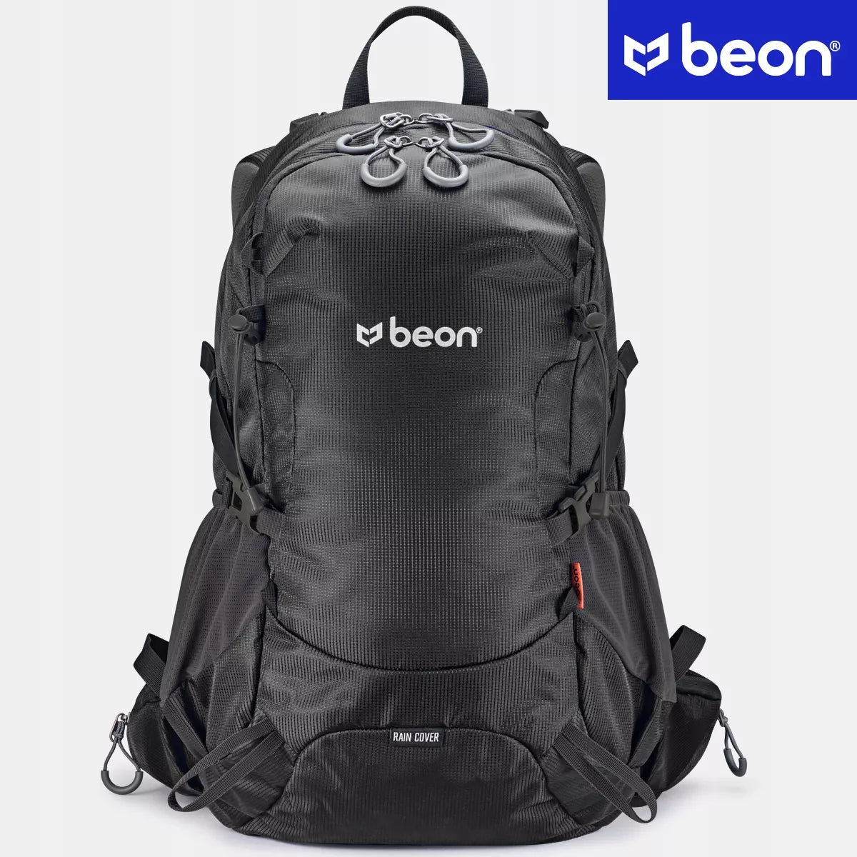 Turistinė kuprinė Beon XB540 30L, žygio, kalnų, unisex, tvirta, juoda