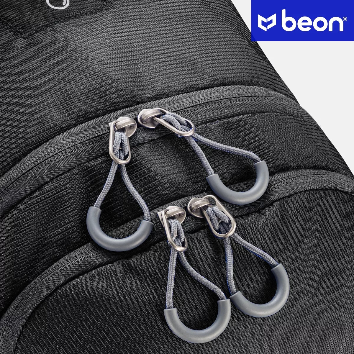 Turistinė kuprinė Beon XB540 30L, žygio, kalnų, unisex, tvirta, juoda