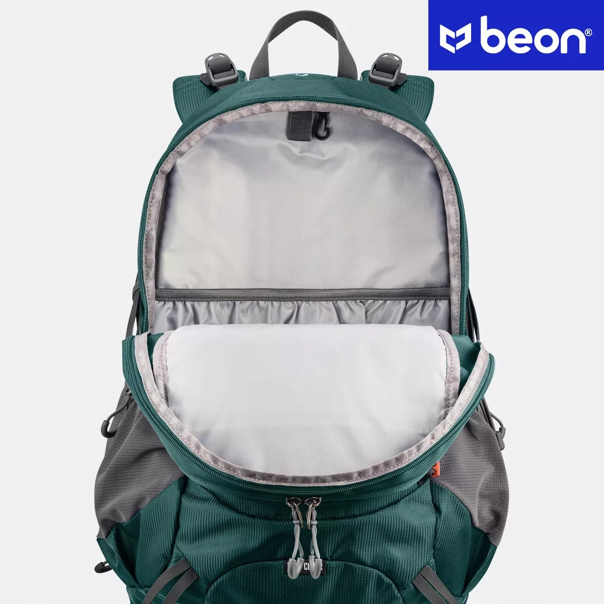 Turistinis trekingo kuprinė 30L vyrams ir moterims, Beon XB540, žalia
