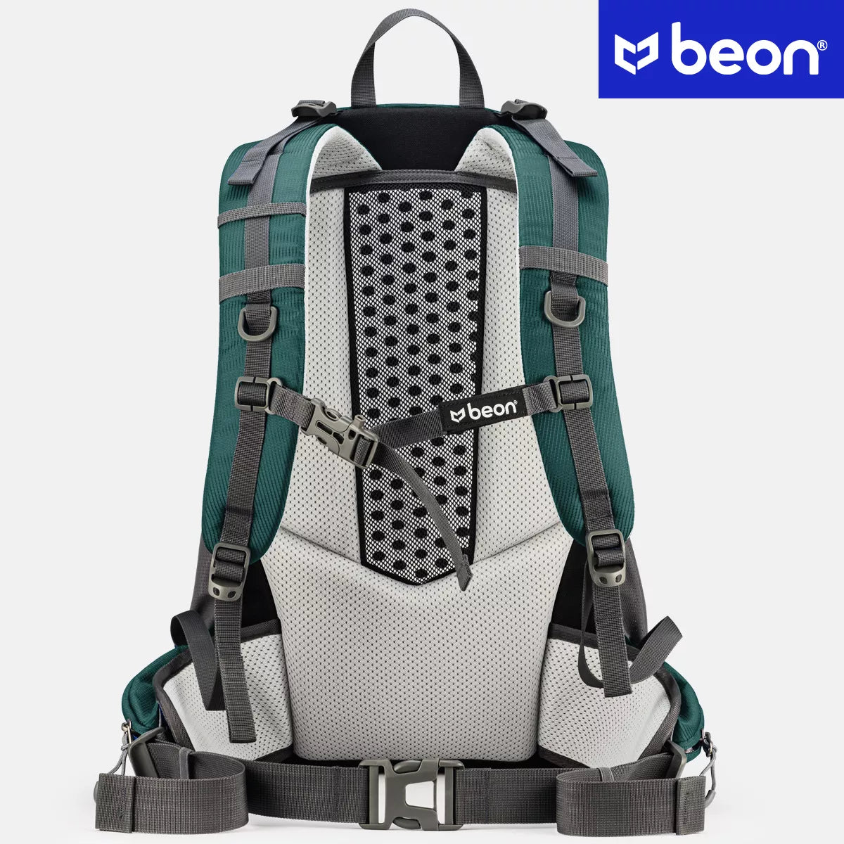 Turistinis trekingo kuprinė 30L vyrams ir moterims, Beon XB540, žalia