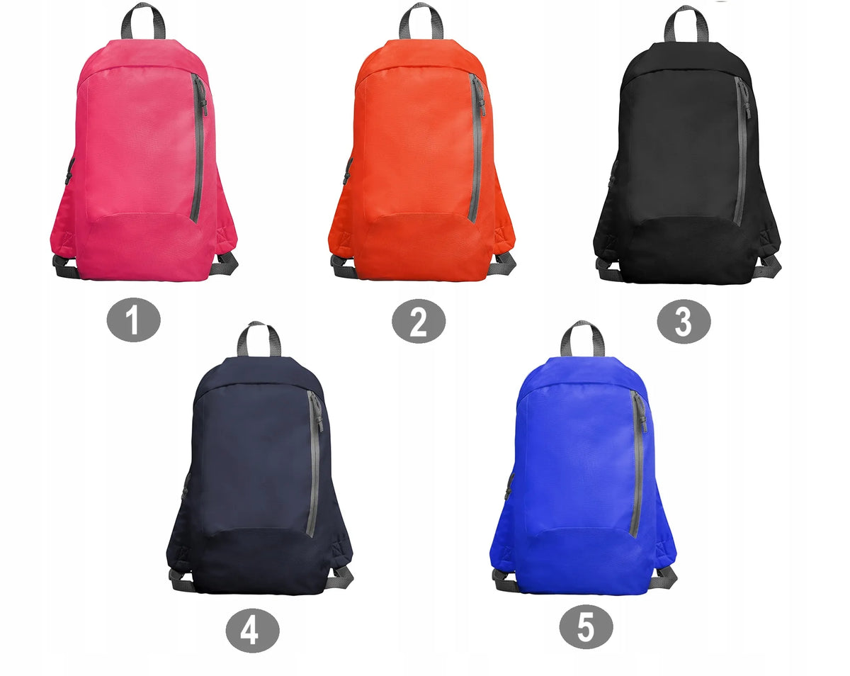 Vandeniui atspari turistinė kuprinė 10l 40x20cm, juoda
