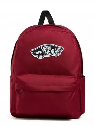 Vans Old Skool Classic jaunimo kuprinė – bordo spalvos