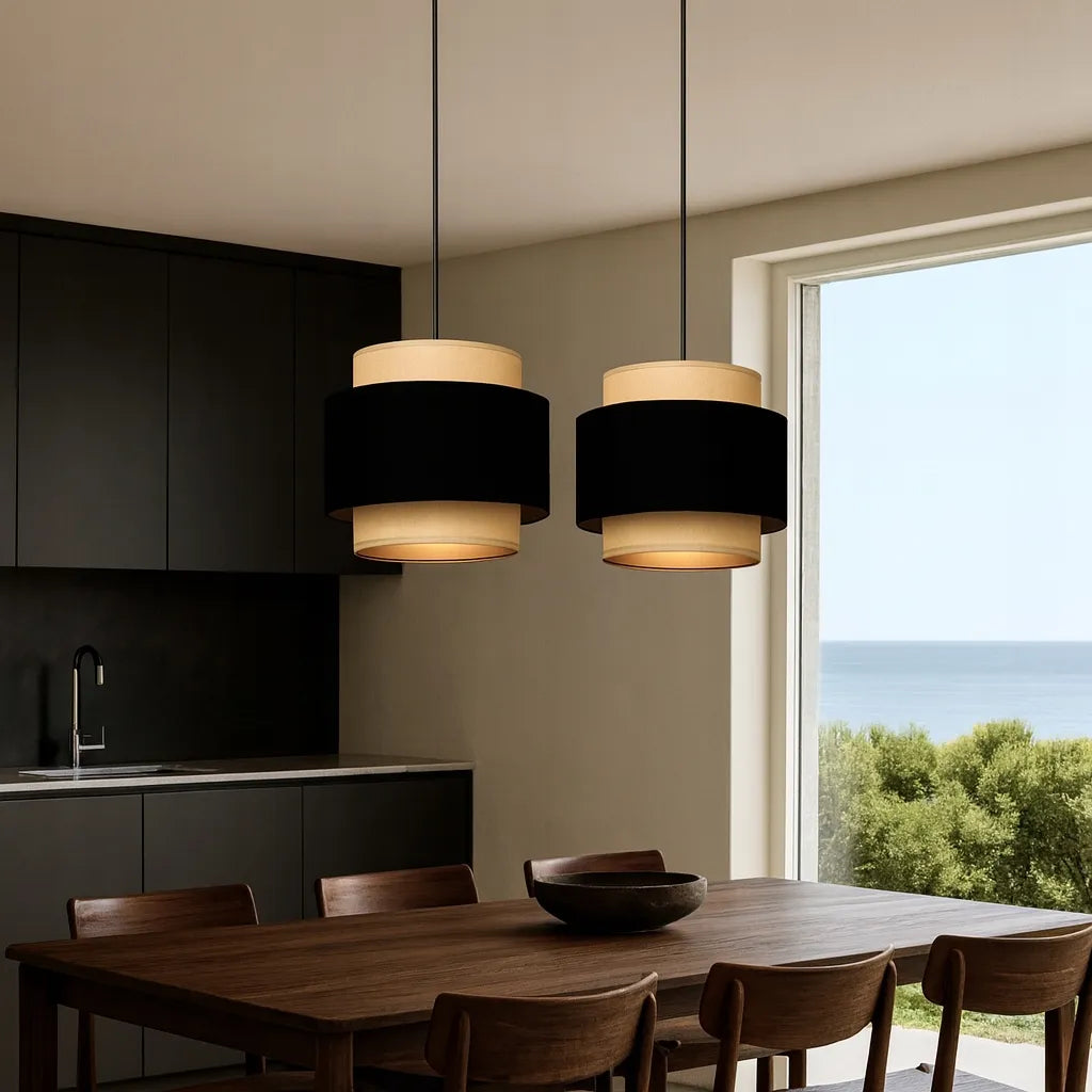 VIENO ŠVIESTUVO KABAMASIS LUBINIS ŠVIESTUVAS SU GAUBTU