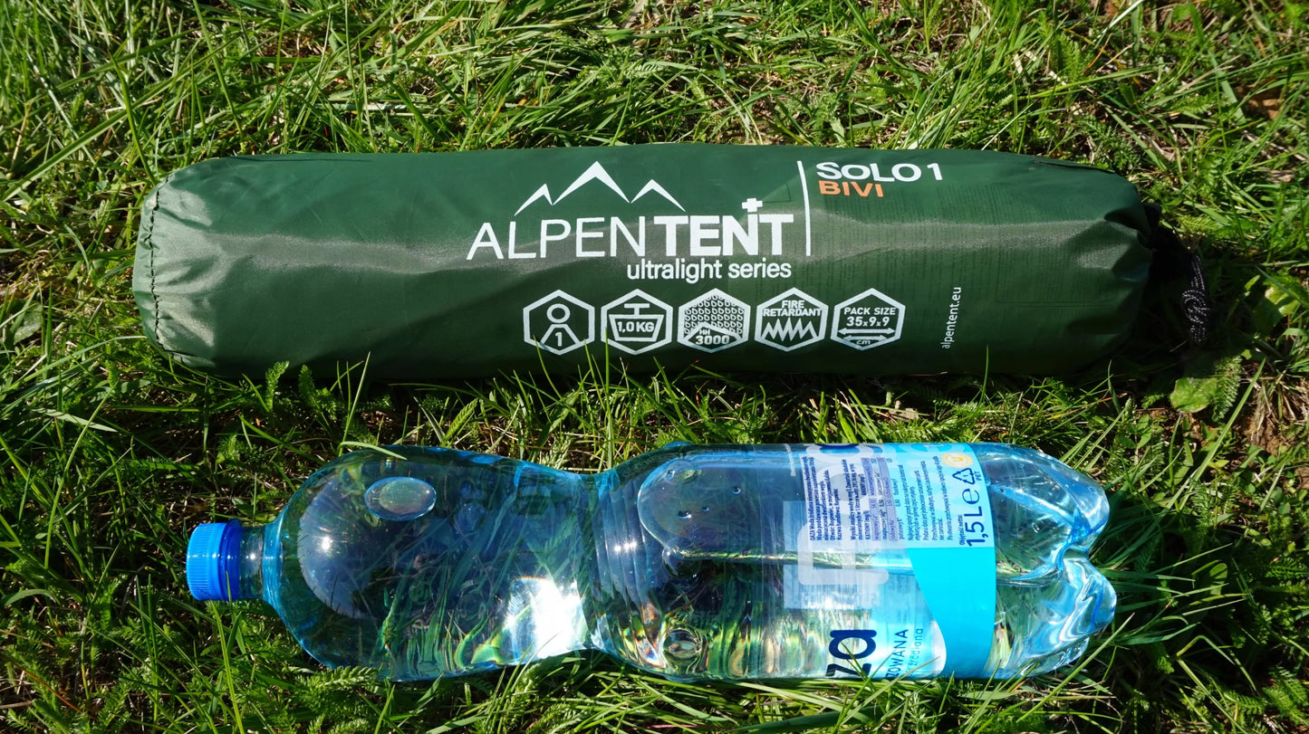 Vienvietė palapinė AlpenTent Solo 1 Bivi 1 kg