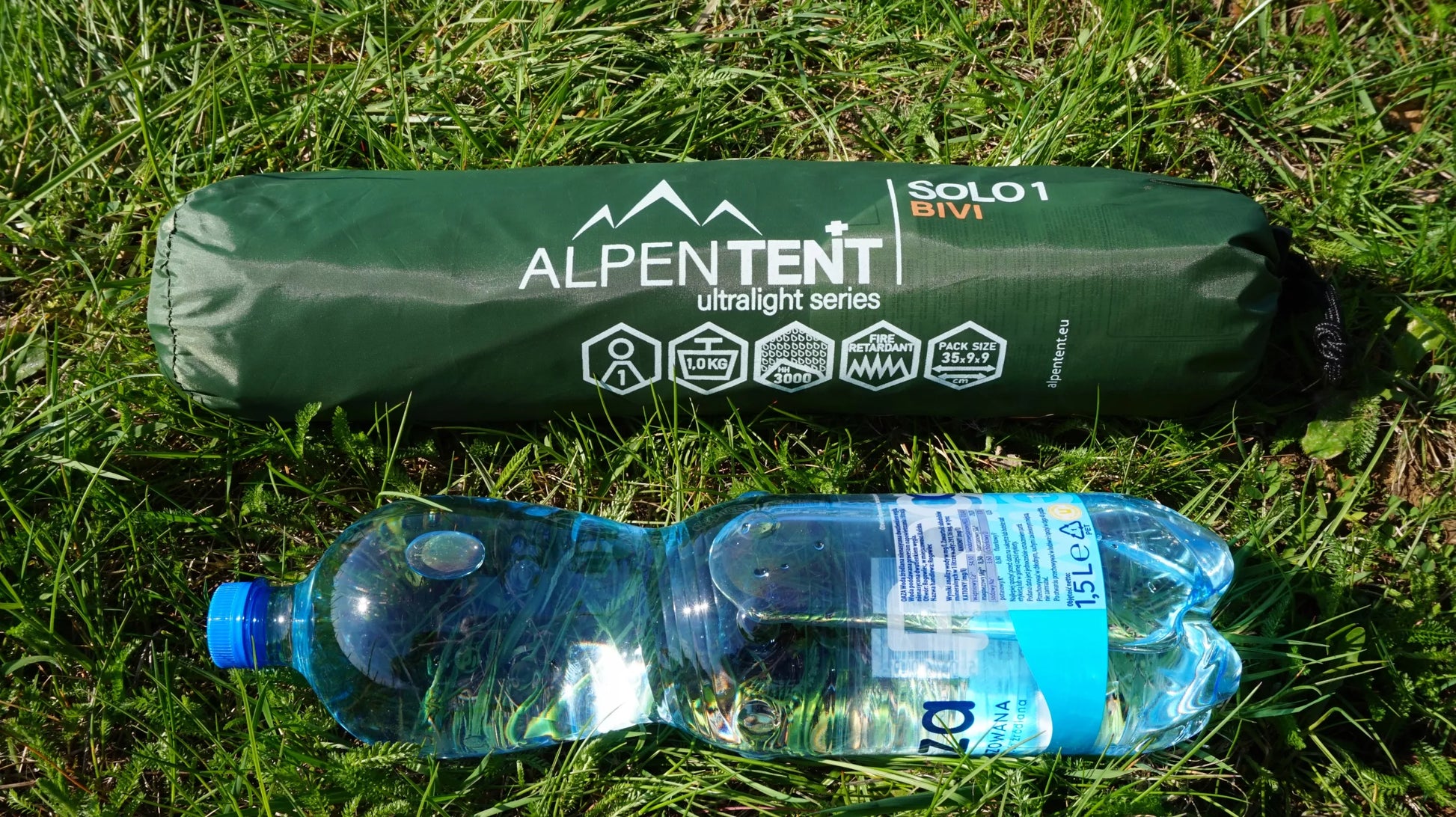 Vienvietė palapinė AlpenTent Solo 1 Bivi 1 kg