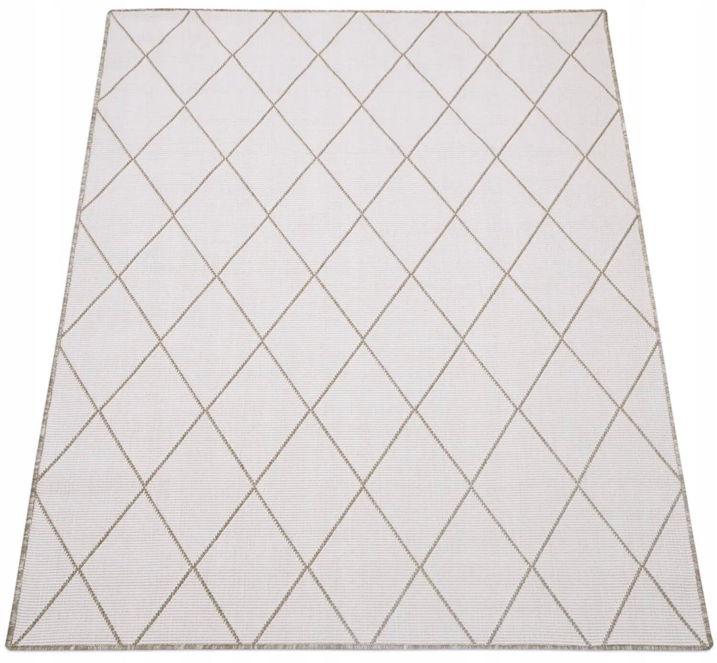 Virtuvinis lauko kilimas terasai ir balkonui, pintas kilimėlis 60x110 cm