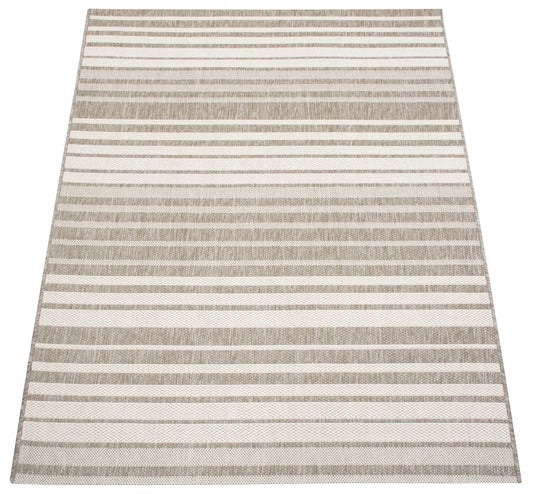 VIRVINIS KILIMAS 120X160 VIRTUVĖS SMĖLIO SPALVOS IŠORINIS KILIMĖLIS
