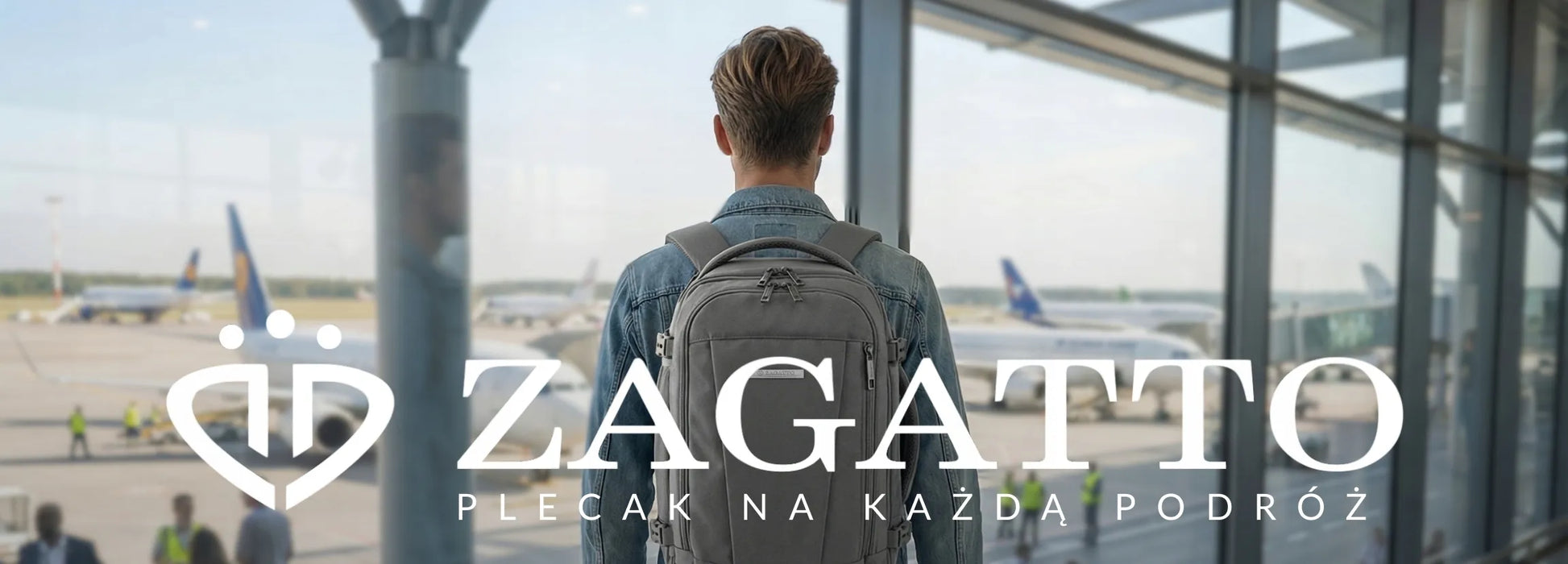 Zagatto kuprinė lėktuvui RYANAIR 40x30x20, kelioninis rankinis bagažas