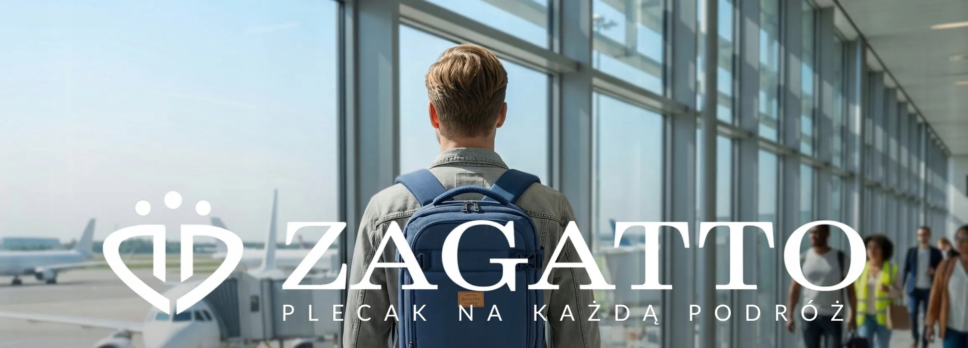 Zagatto kuprinė lėktuvui RYANAIR 40x30x20, rankinis bagažas, turistinė