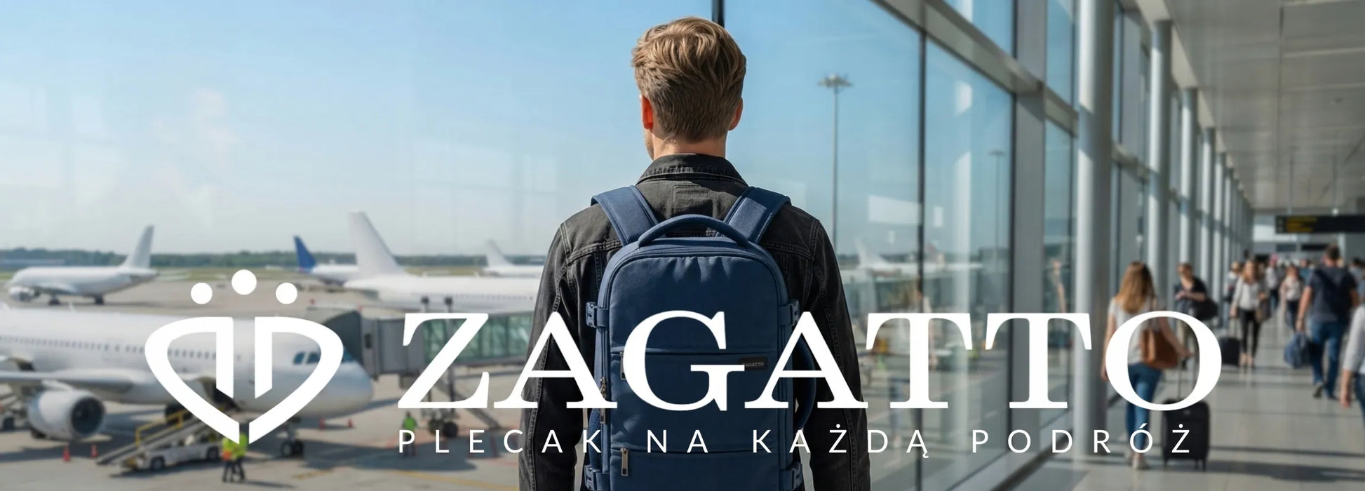 Zagatto kuprinė lėktuvui RYANAIR 40x30x20, rankinis bagažas, turistinė