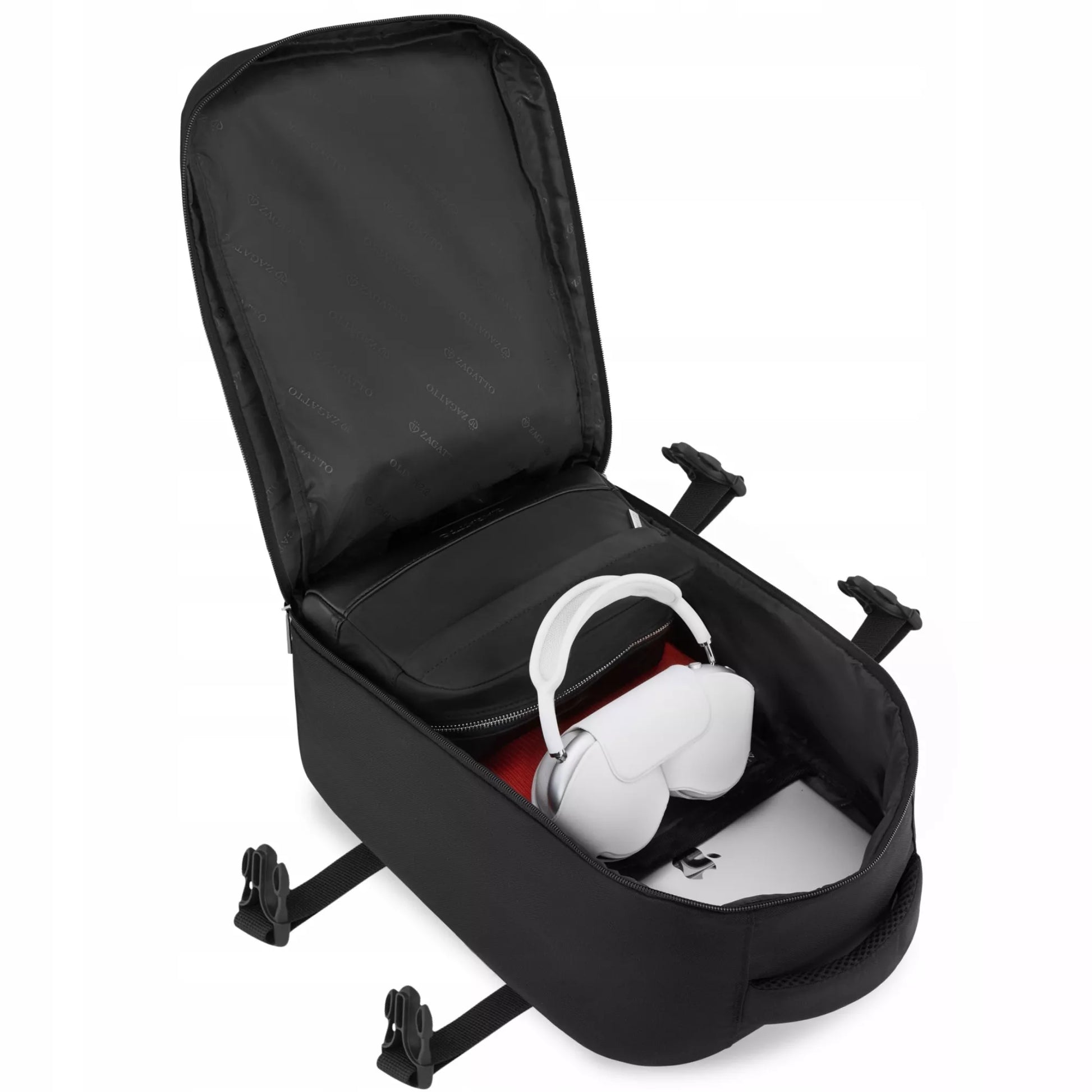 Zagatto® lėktuvo kuprinė 40x30x20 Ryanair rankinis bagažas, juoda